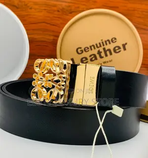 High Quality Luxury Loewe Men Belt