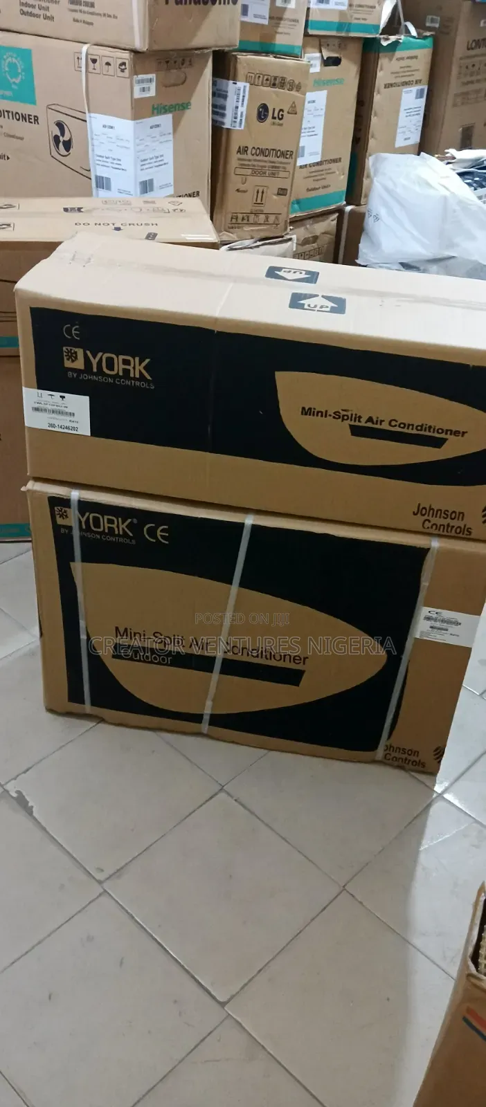 York Split Unit Ac Low Voltage,Fully Coper,Fast Cooling,R410
