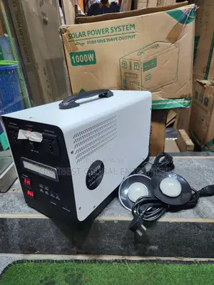 1000watts All Top Solar Generator Comes With 180watts Solar Panel