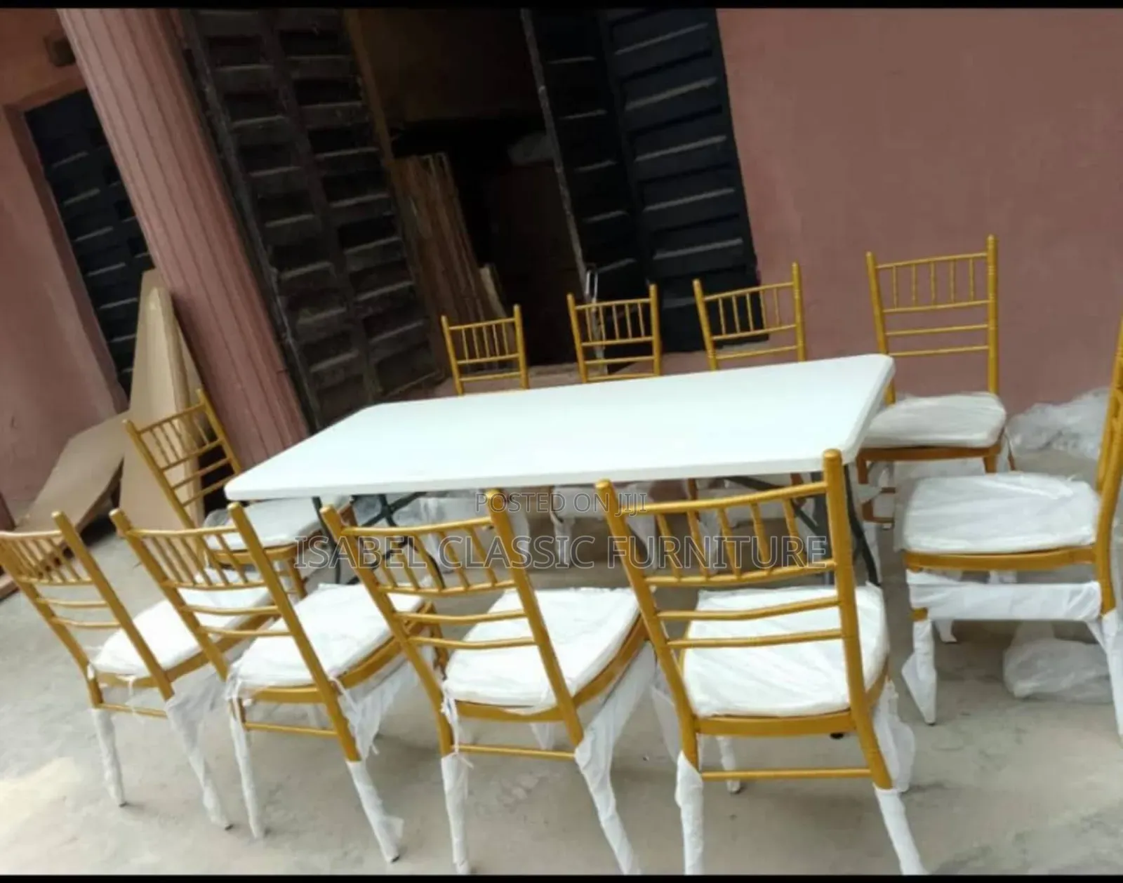 Banquet Rectangular Imported Event Table Longest by 10 Seaters