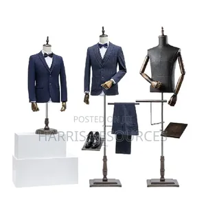 Suit Men Mannequin With Shoe Display