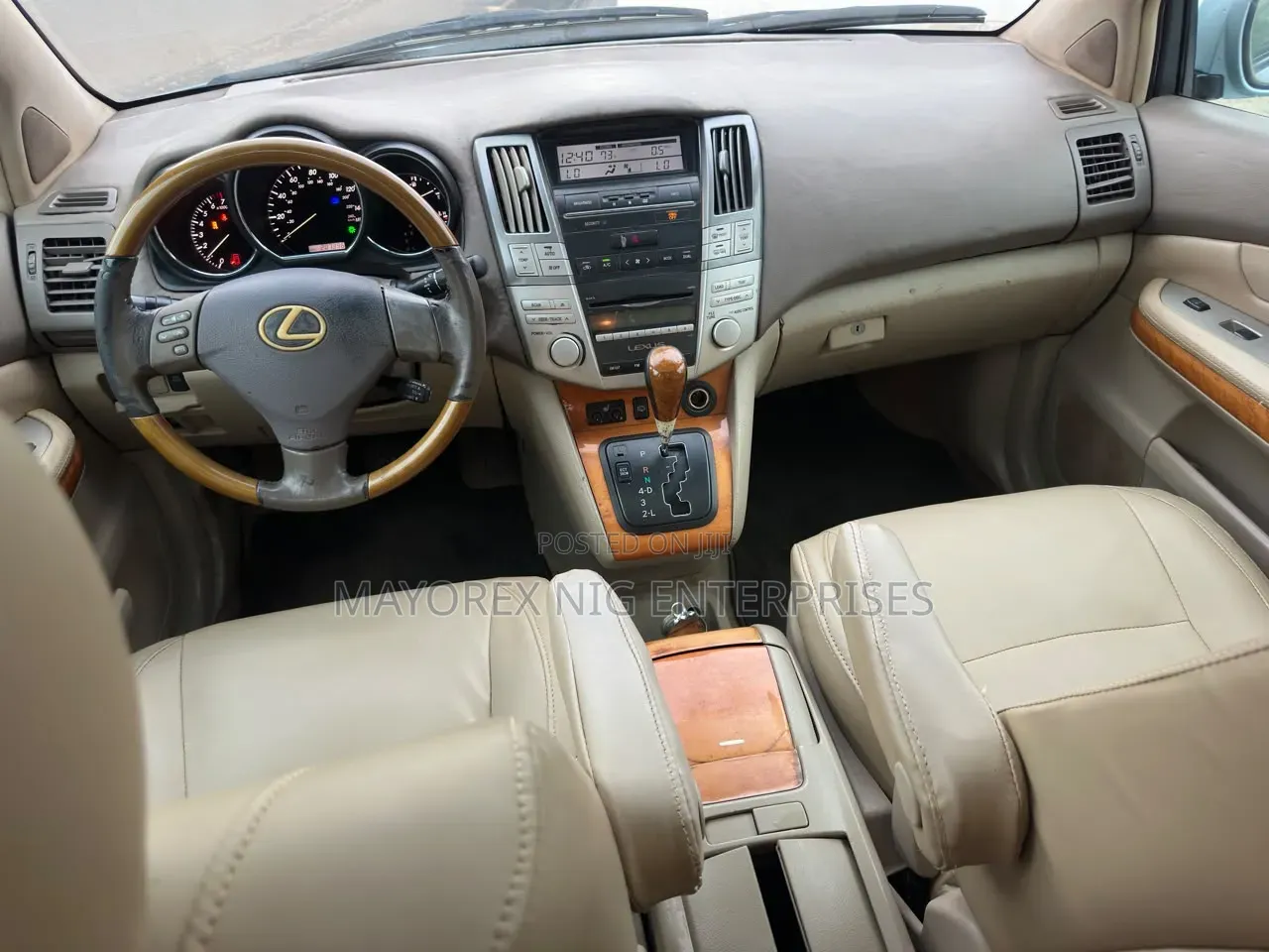 Lexus RX 350 AWD 2008 Green