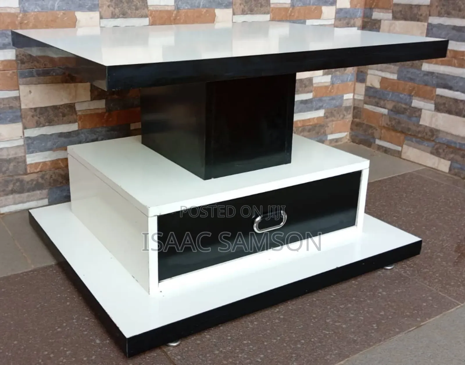 Modern Center Table With Storage Drawer