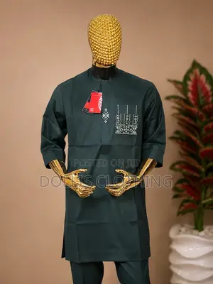 Royal Green Traditional Kaftan