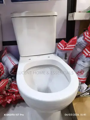 Luxury Modern Dual-flush Ceramic Toilet – Full Set