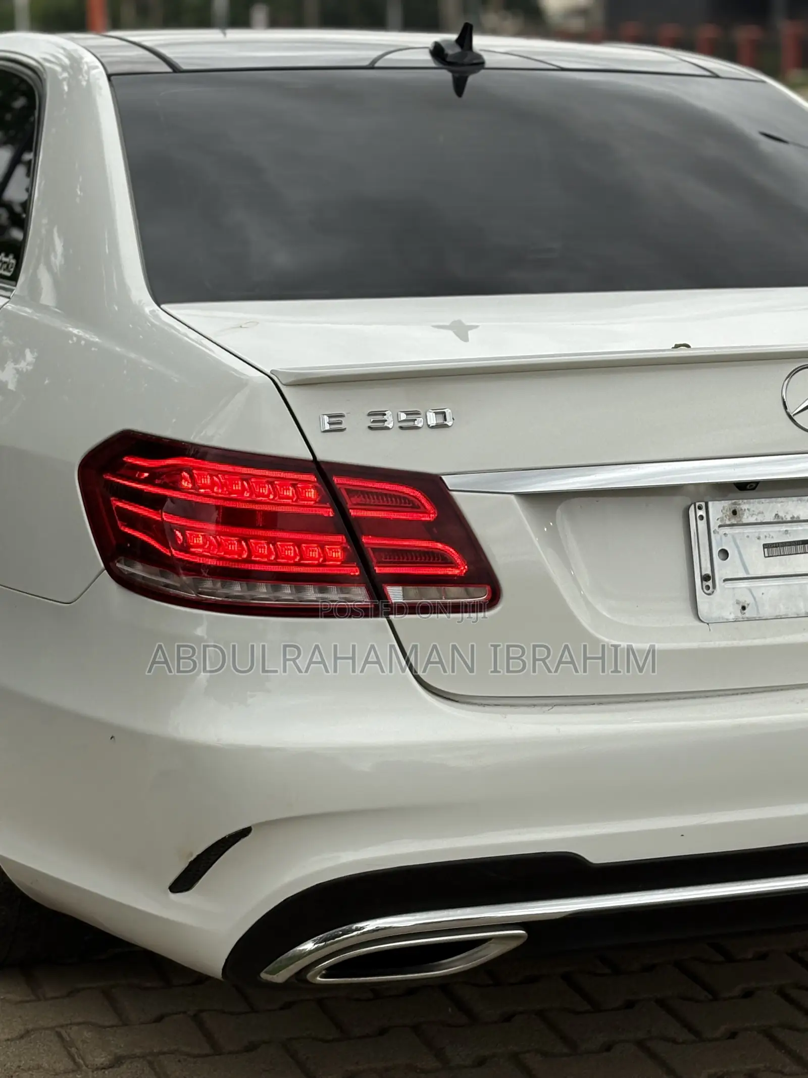 Mercedes-Benz E350 2014 White