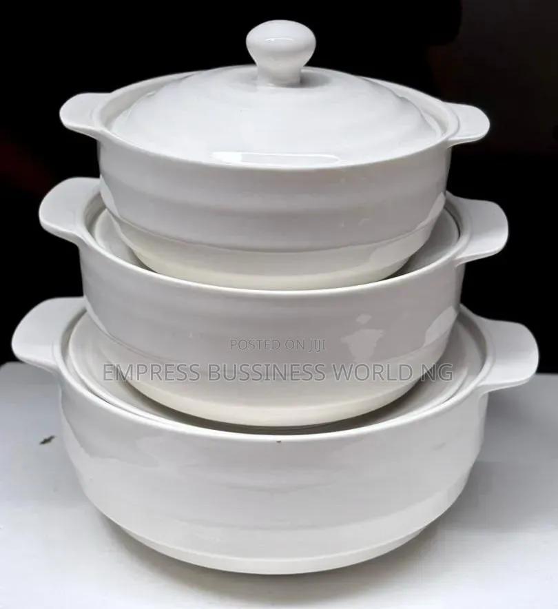 3 Pieces Breakable Dinner Sets