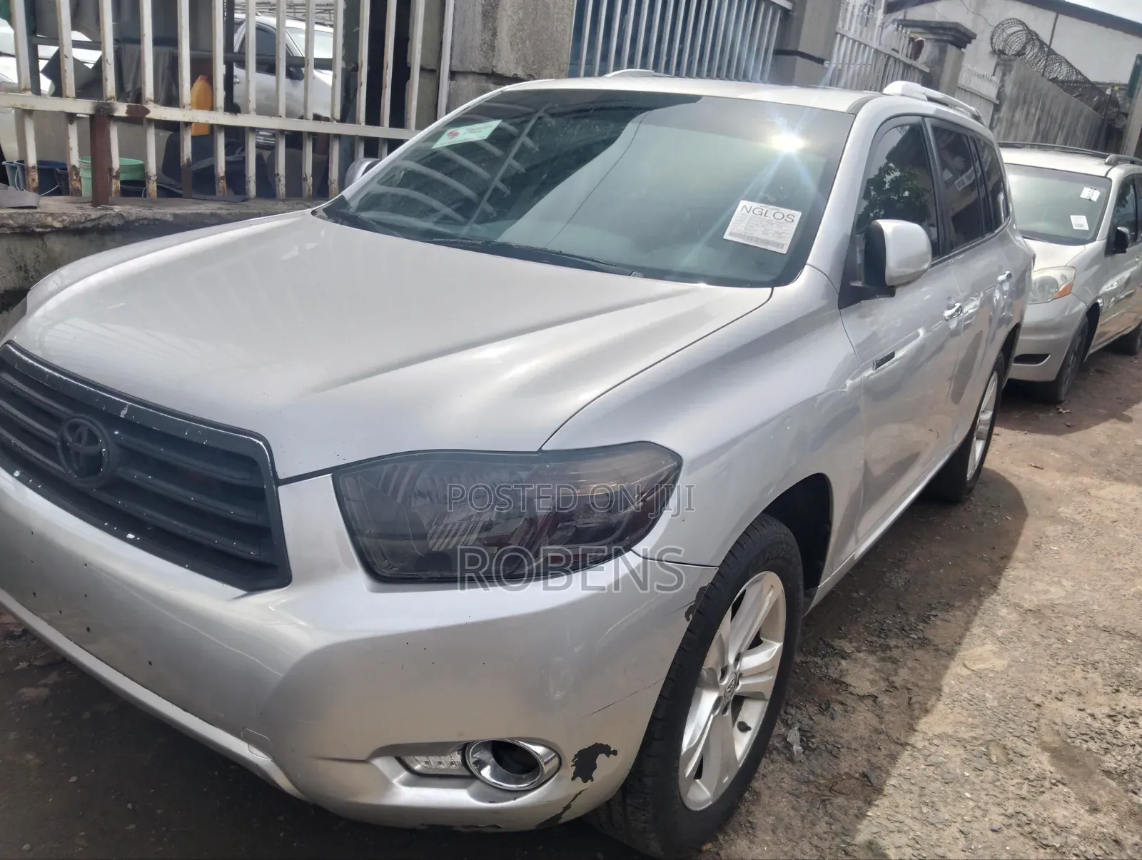 Toyota Highlander Limited 2008 Silver