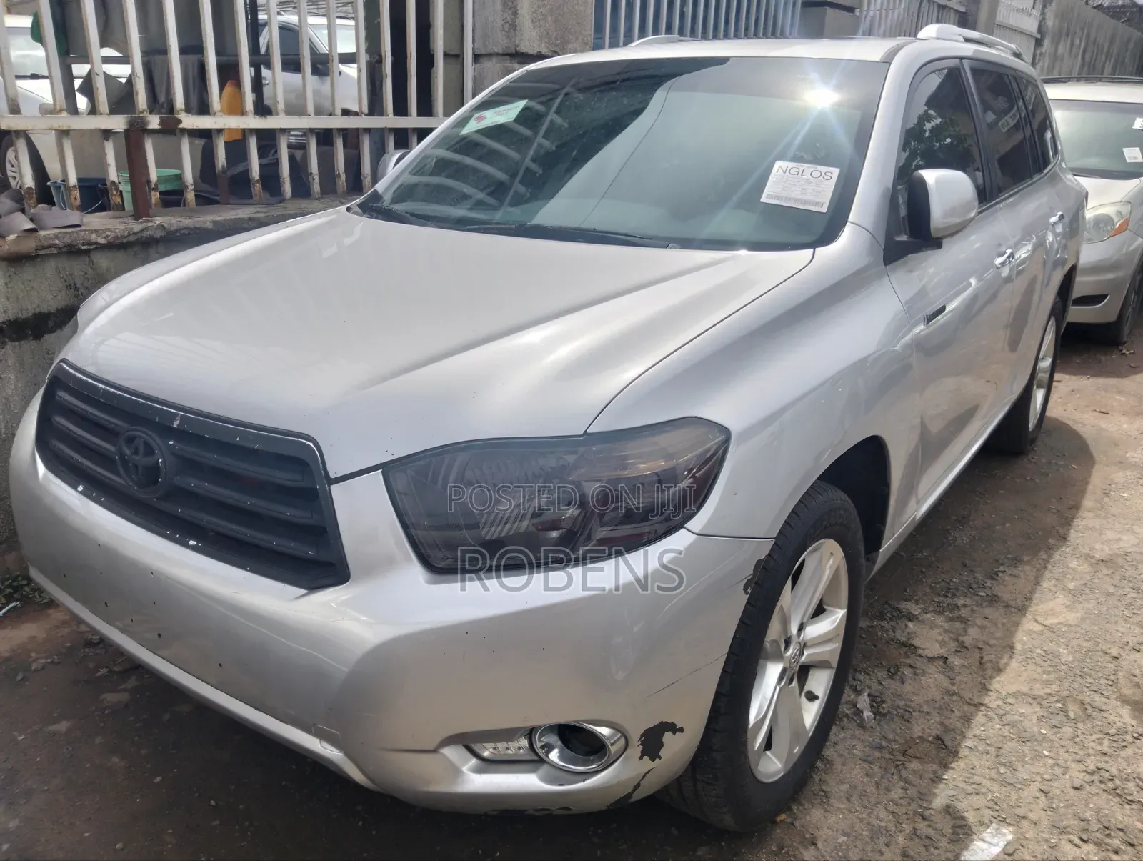 Toyota Highlander Limited 2008 Silver