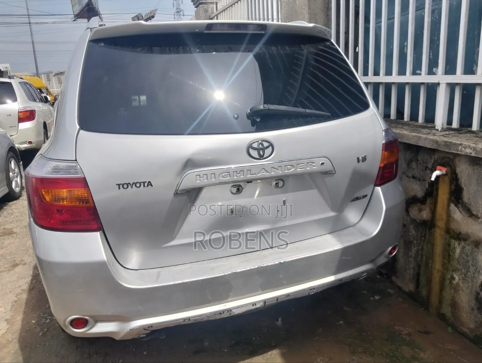 Toyota Highlander Limited 2008 Silver