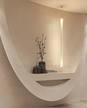 Flower Cabinet (Made With Gypsum Board)