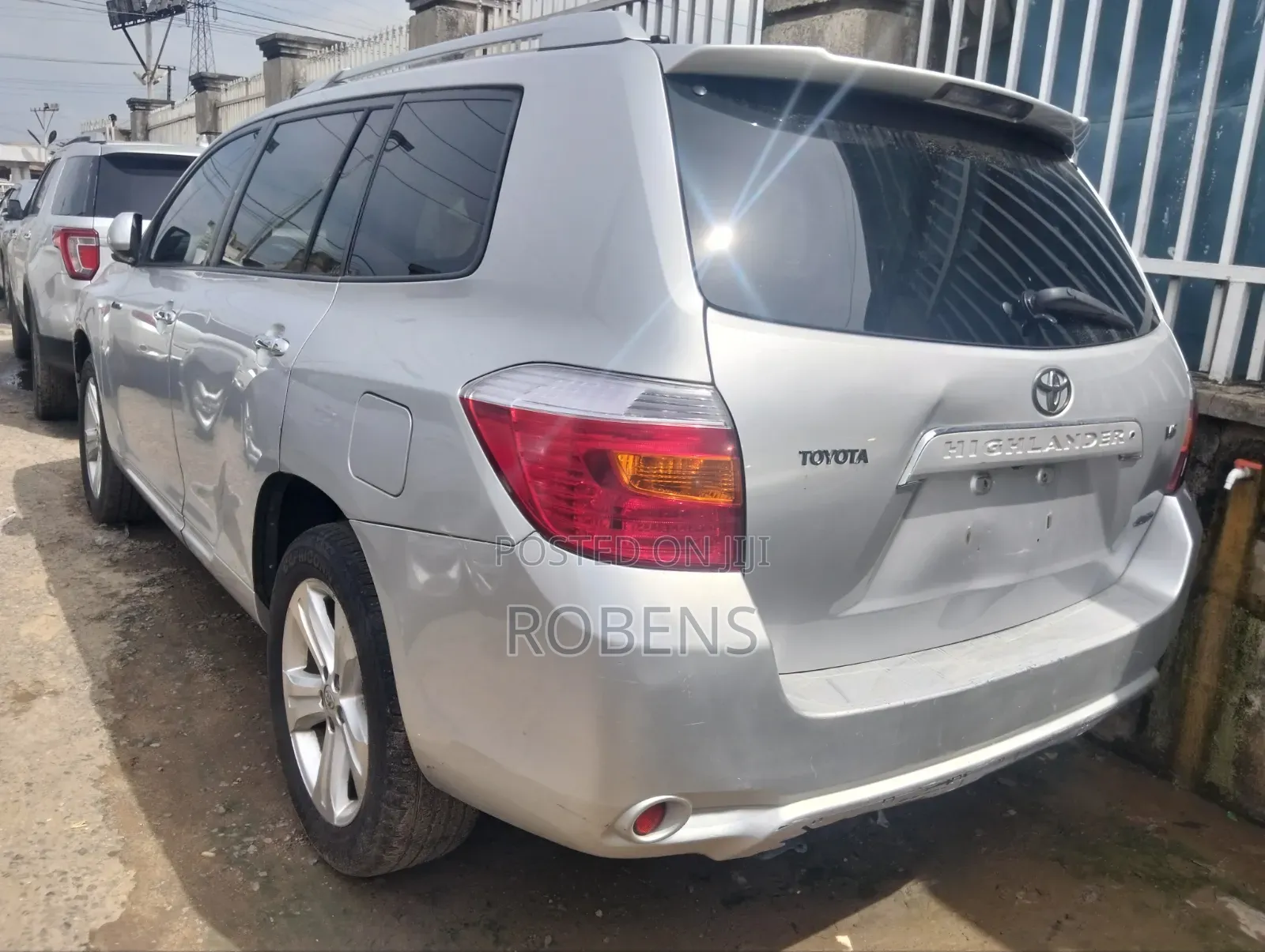Toyota Highlander Limited 2008 Silver