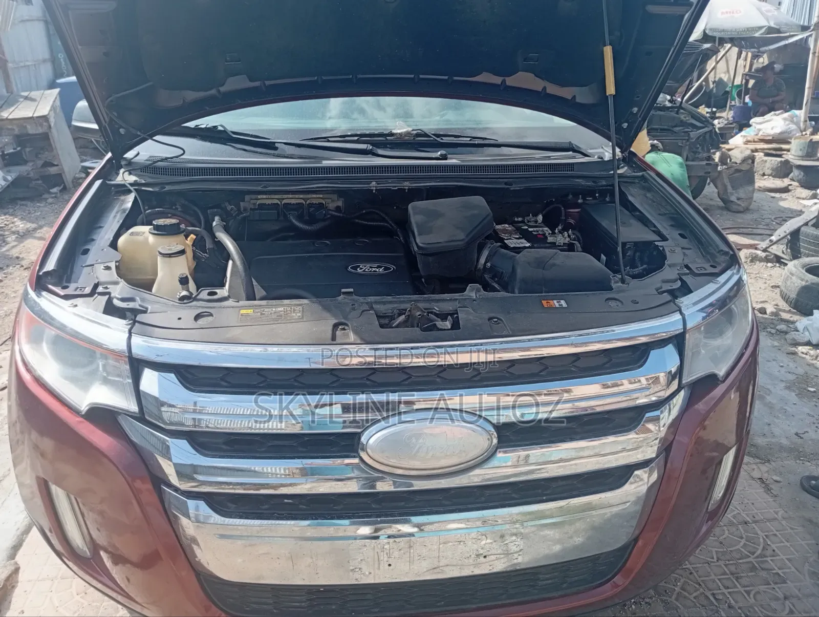 Ford Edge 2014 Red
