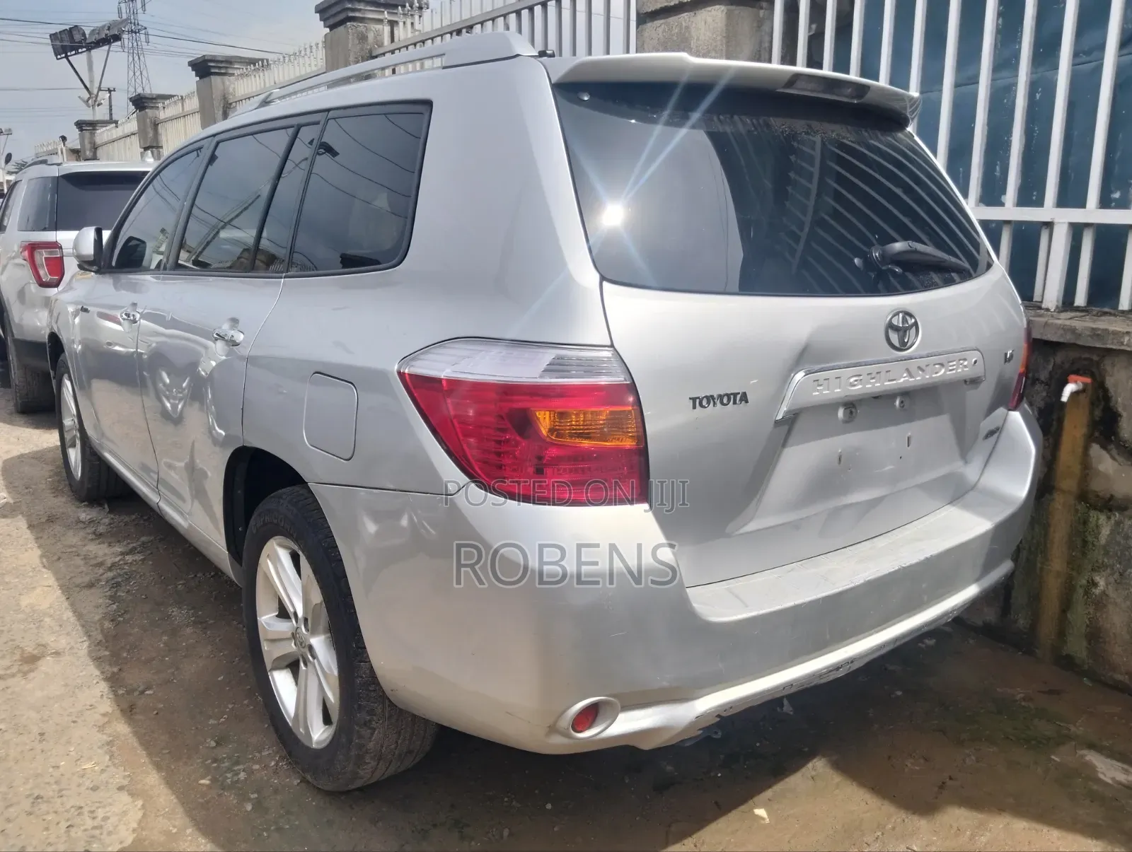 Toyota Highlander Limited 2008 Silver