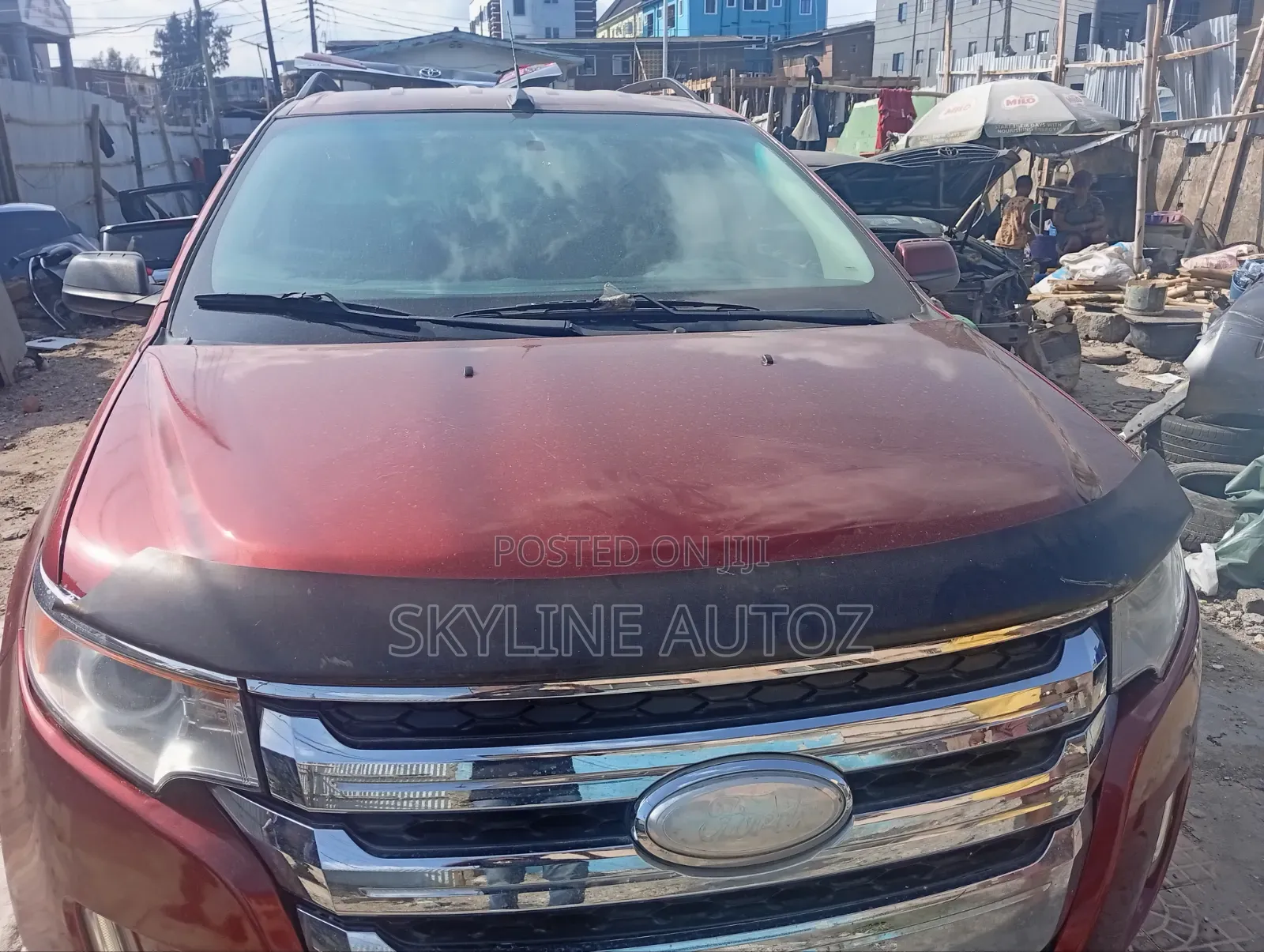 Ford Edge 2014 Red