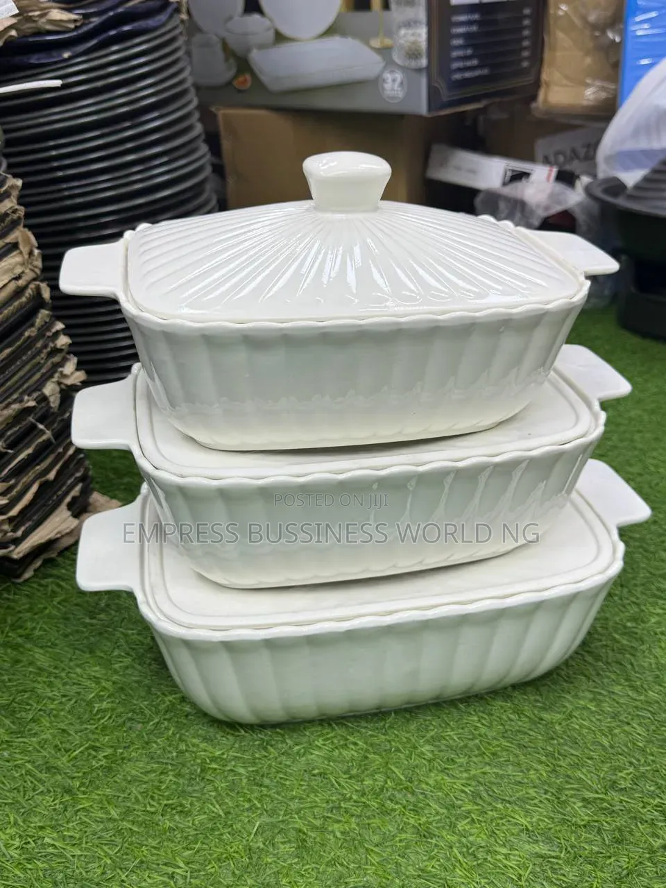 3 Pieces Breakable Dinner Sets