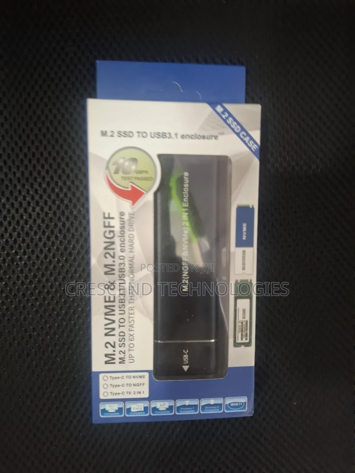 M.2 SSD Casing (Nvme and Ngff) Enclosure