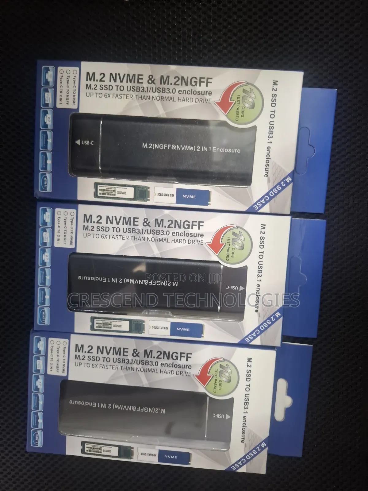 M.2 SSD Casing (Nvme and Ngff) Enclosure