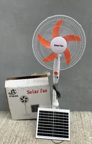 16 Inches Rechargeable Solar Fan