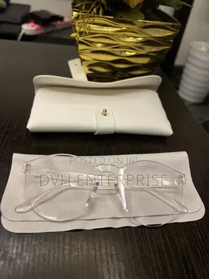 Transparent Flat Top Cat Eye Glasses