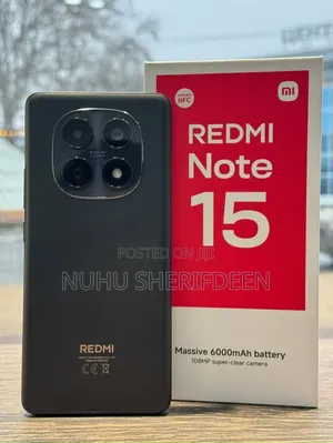 Xiaomi Redmi Note 15 128 GB Black