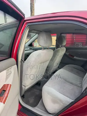 Toyota Corolla LE 2007 Red