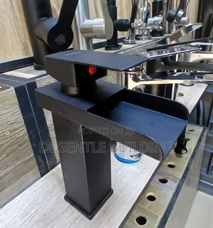 Executive Black Mixer Tap Hot and Cold