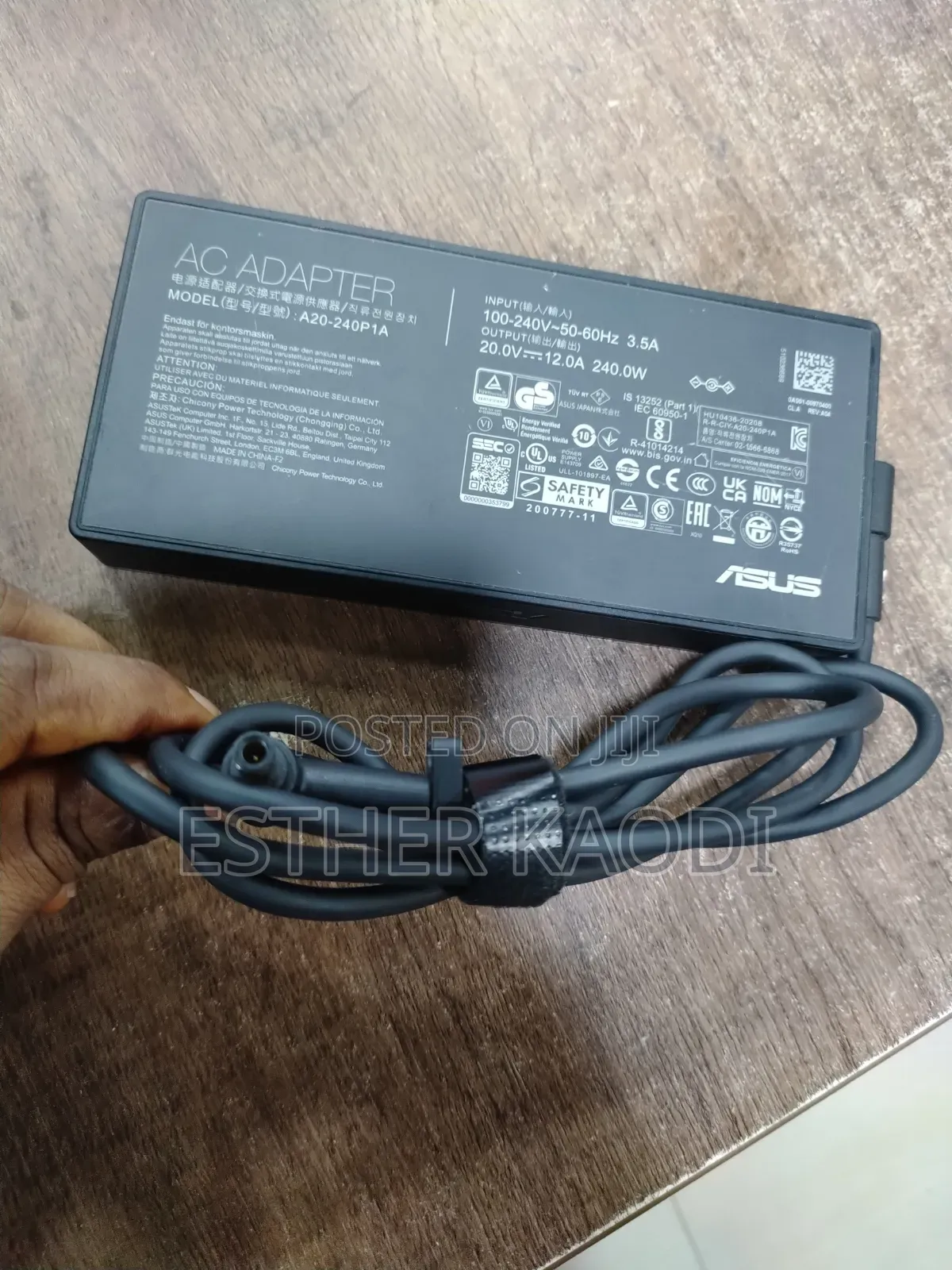 240w Asus Laptop Adapter