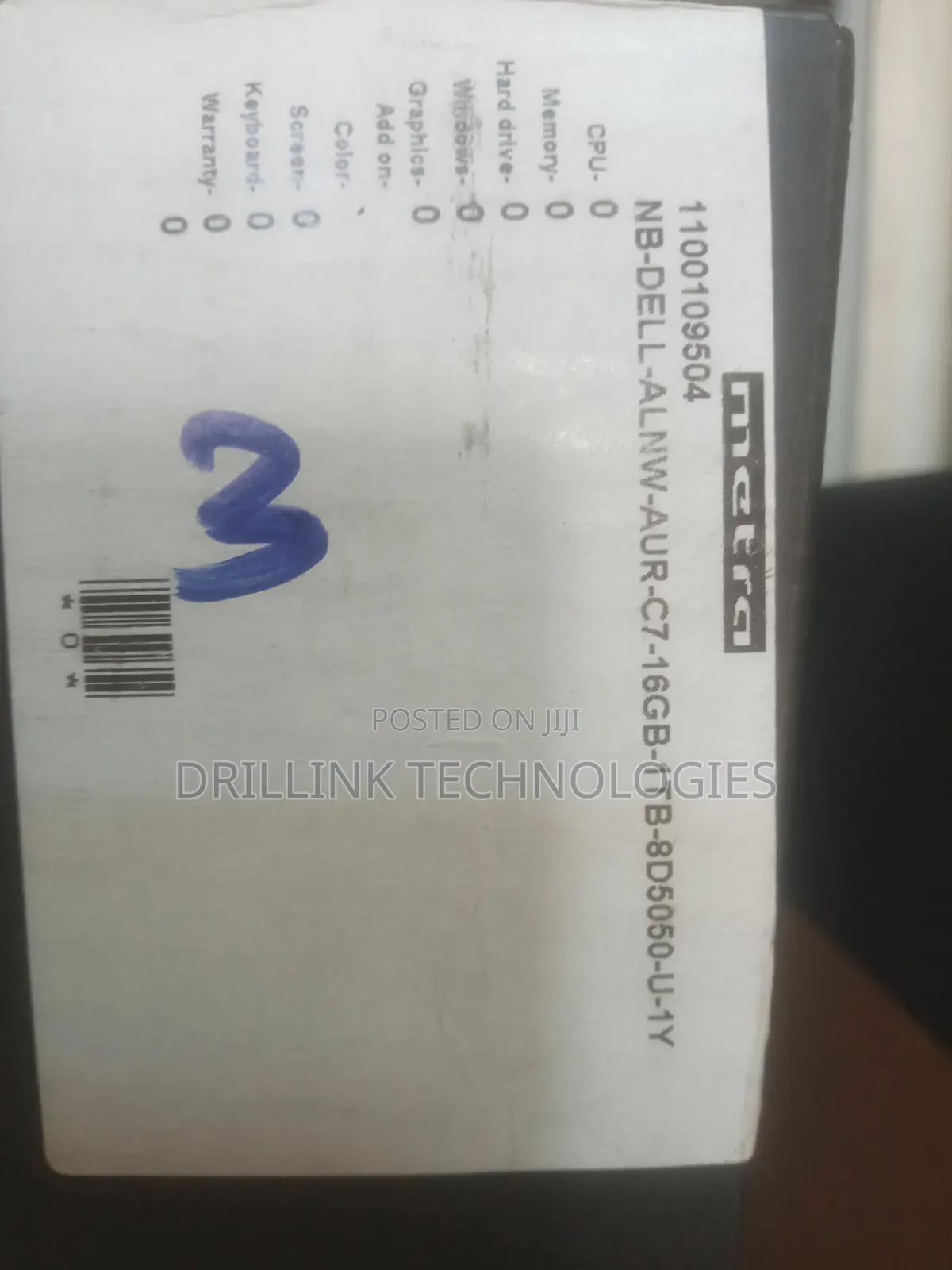 New Laptop Dell 16 Premium 16GB Intel Core i7 SSD 1T