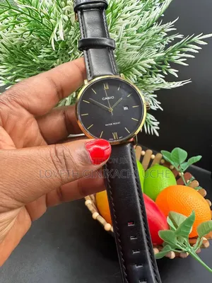 Casio Leather Watch