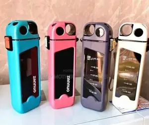 Stylish 350ml Square Plastic Water Bottle