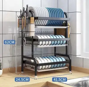 Three Tier Plate Rack