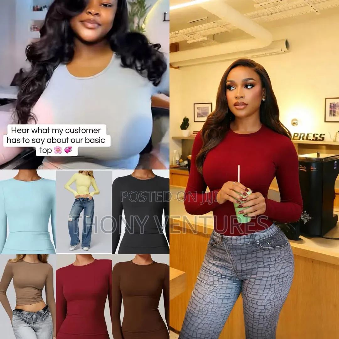 Long Sleeve Basic Tops