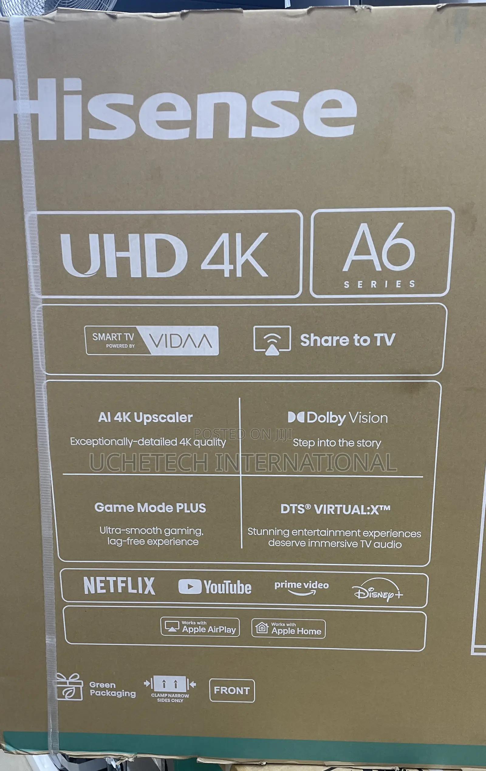 Hisense Smart 58”Uhd 
