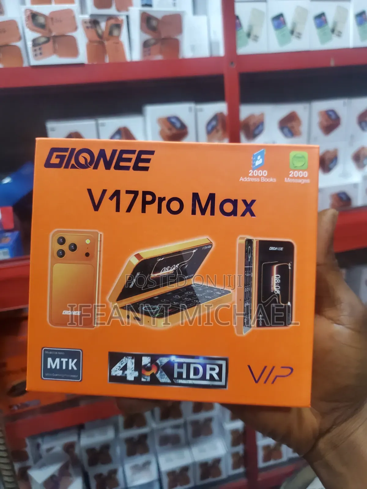 New Gionee Max 32 GB Gold