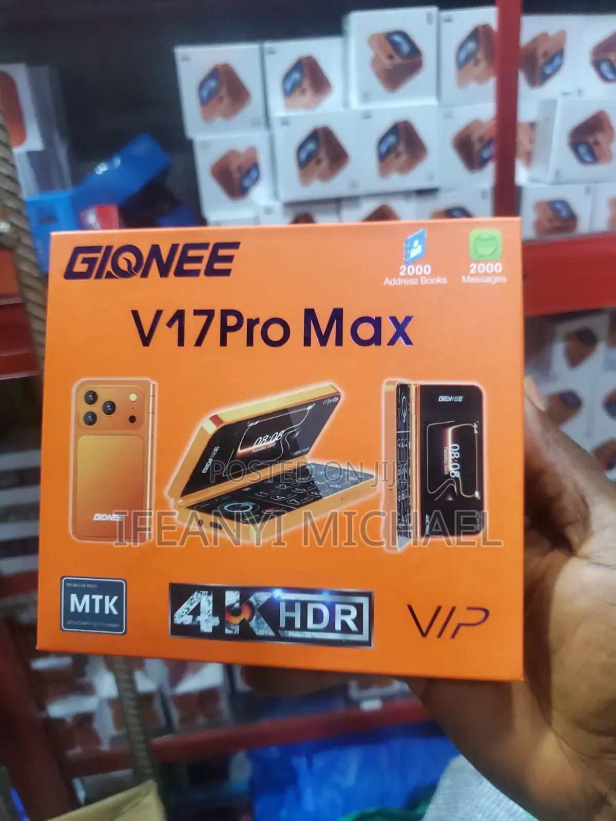 New Gionee Max 32 GB Gold