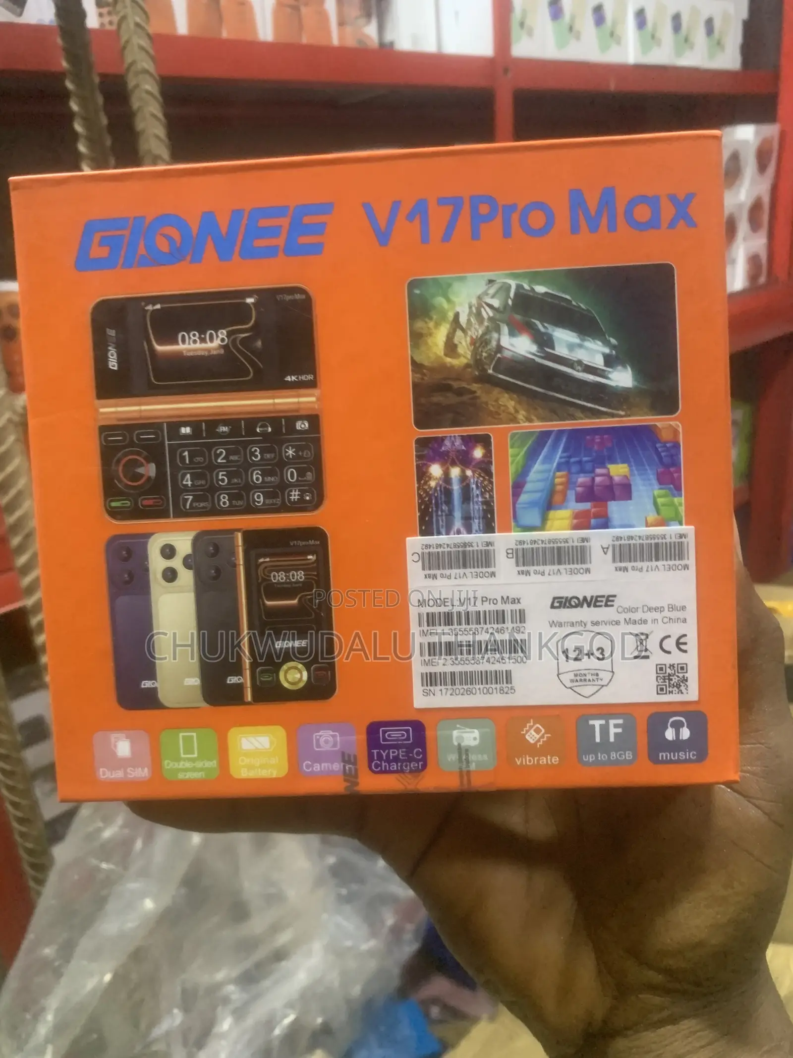 New Mobile Phone Black