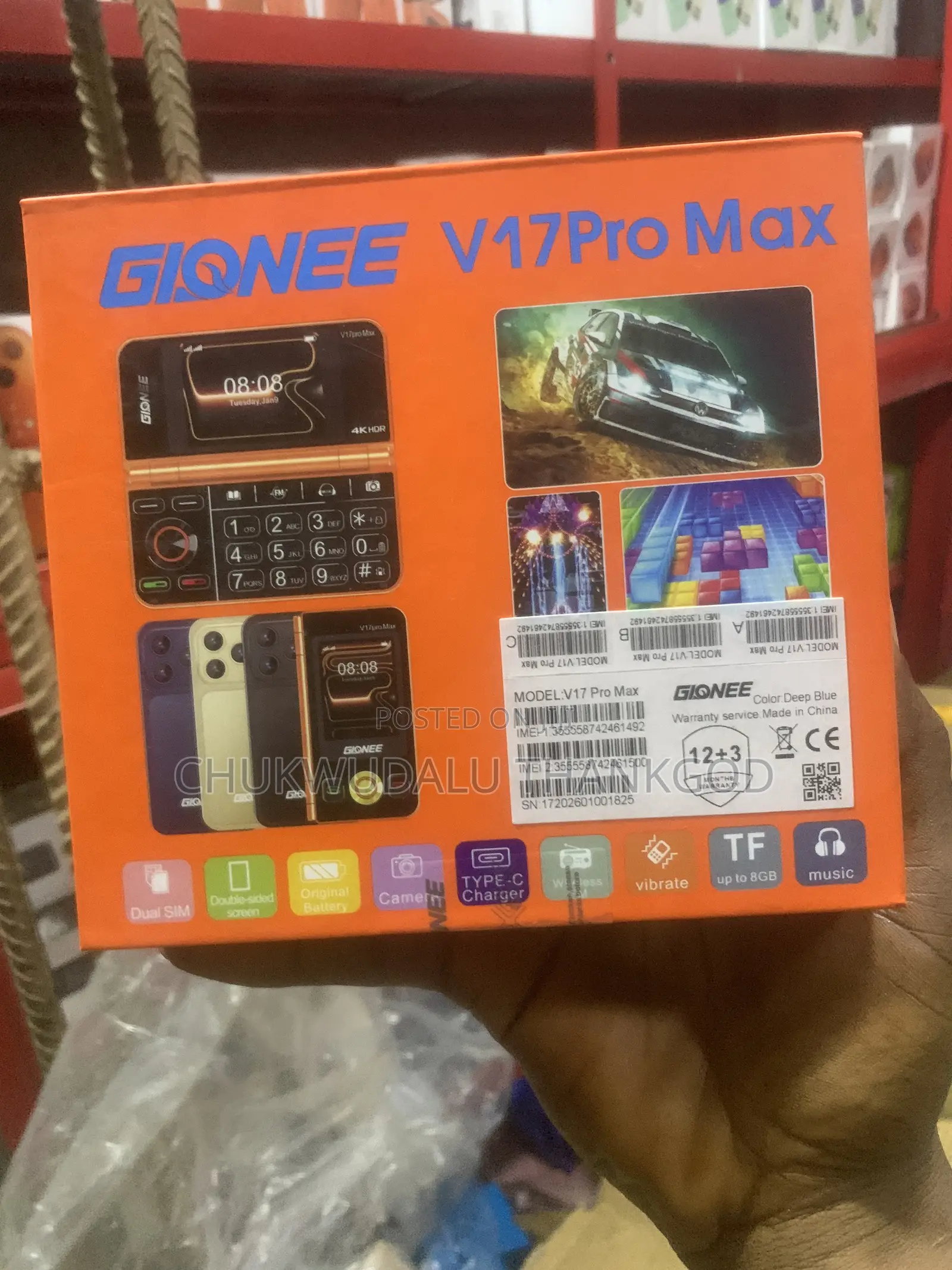 New Mobile Phone Black
