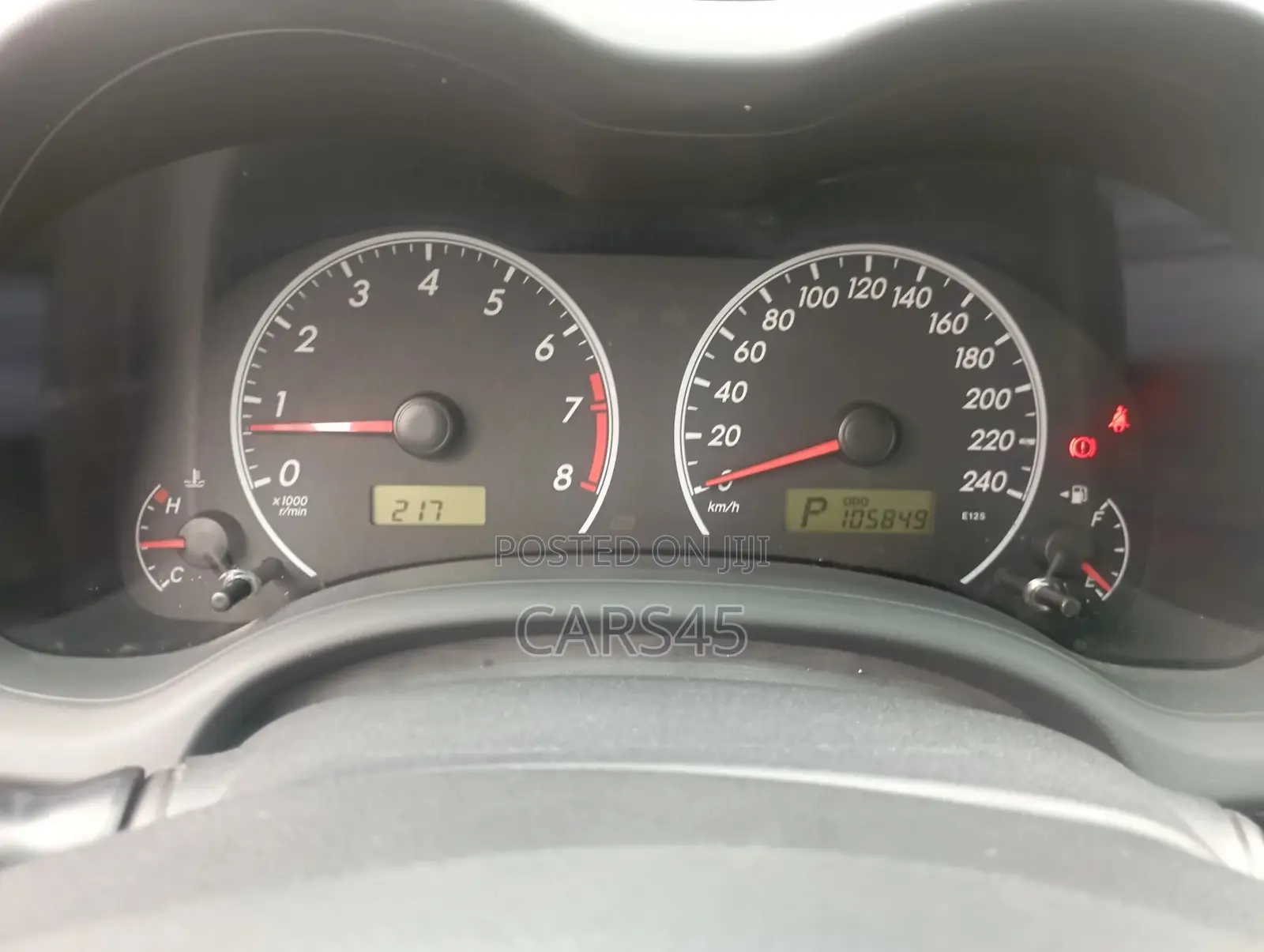 Toyota Corolla 2012 Black