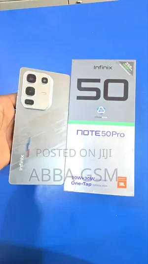 Infinix Note 50 Pro 256 GB Silver