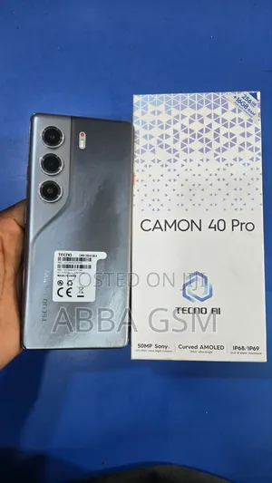 Tecno Camon 40 Pro 4G 256 GB Silver