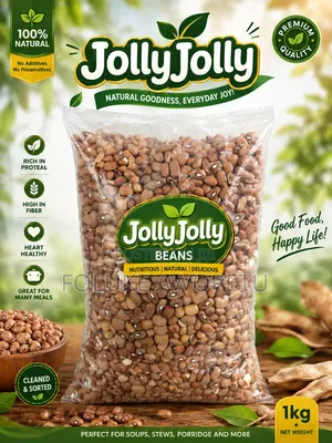 Neatly Picked and Ready to Cook Beans and Beans Flour