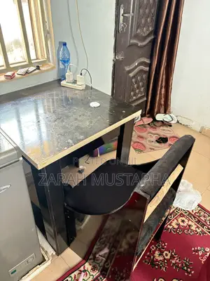 Chair,Table and 2 Shoe Rack for Dining or Reading in Good Condition