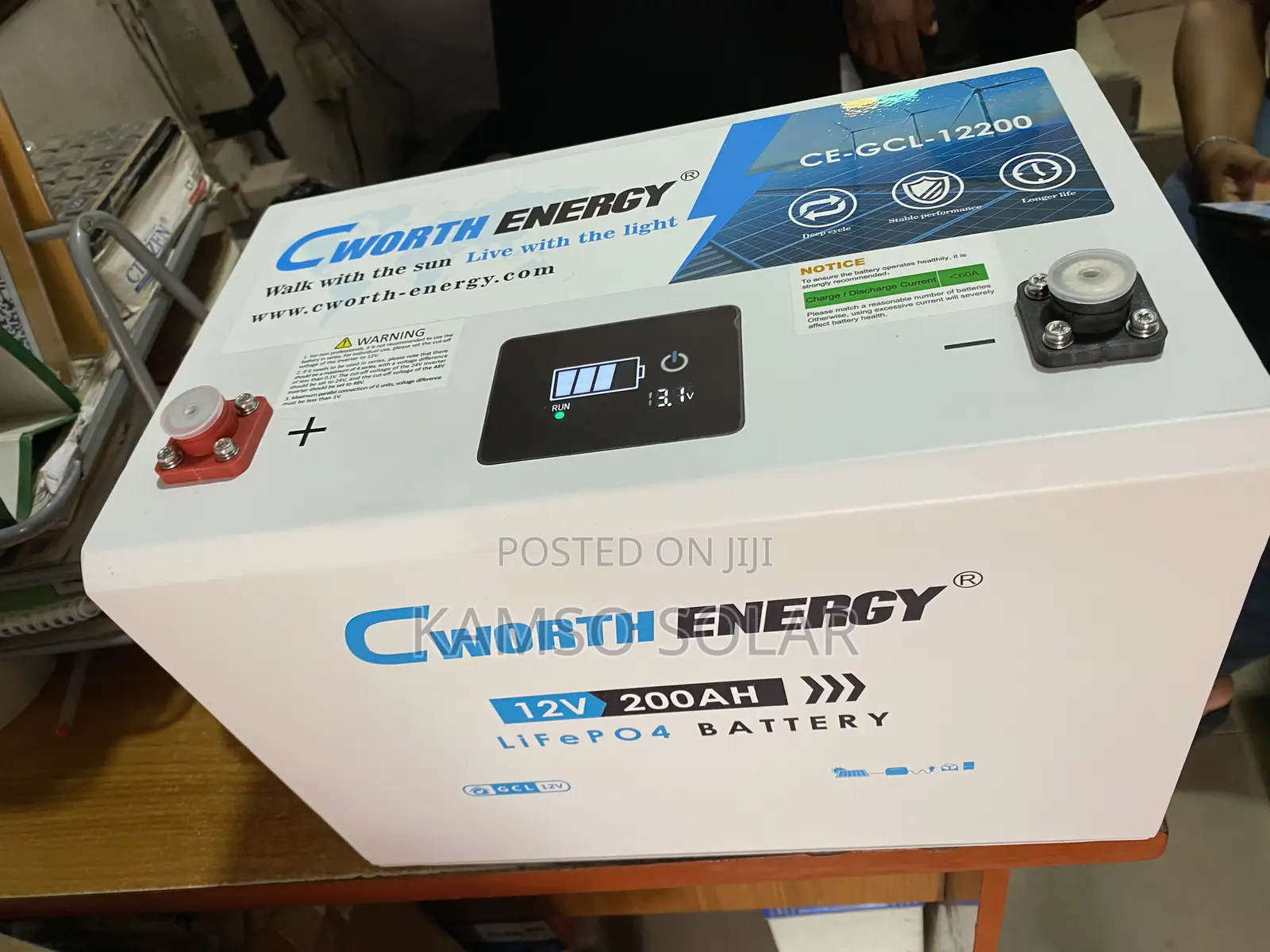 2.5kwh 12v Cworth Lithium Battery