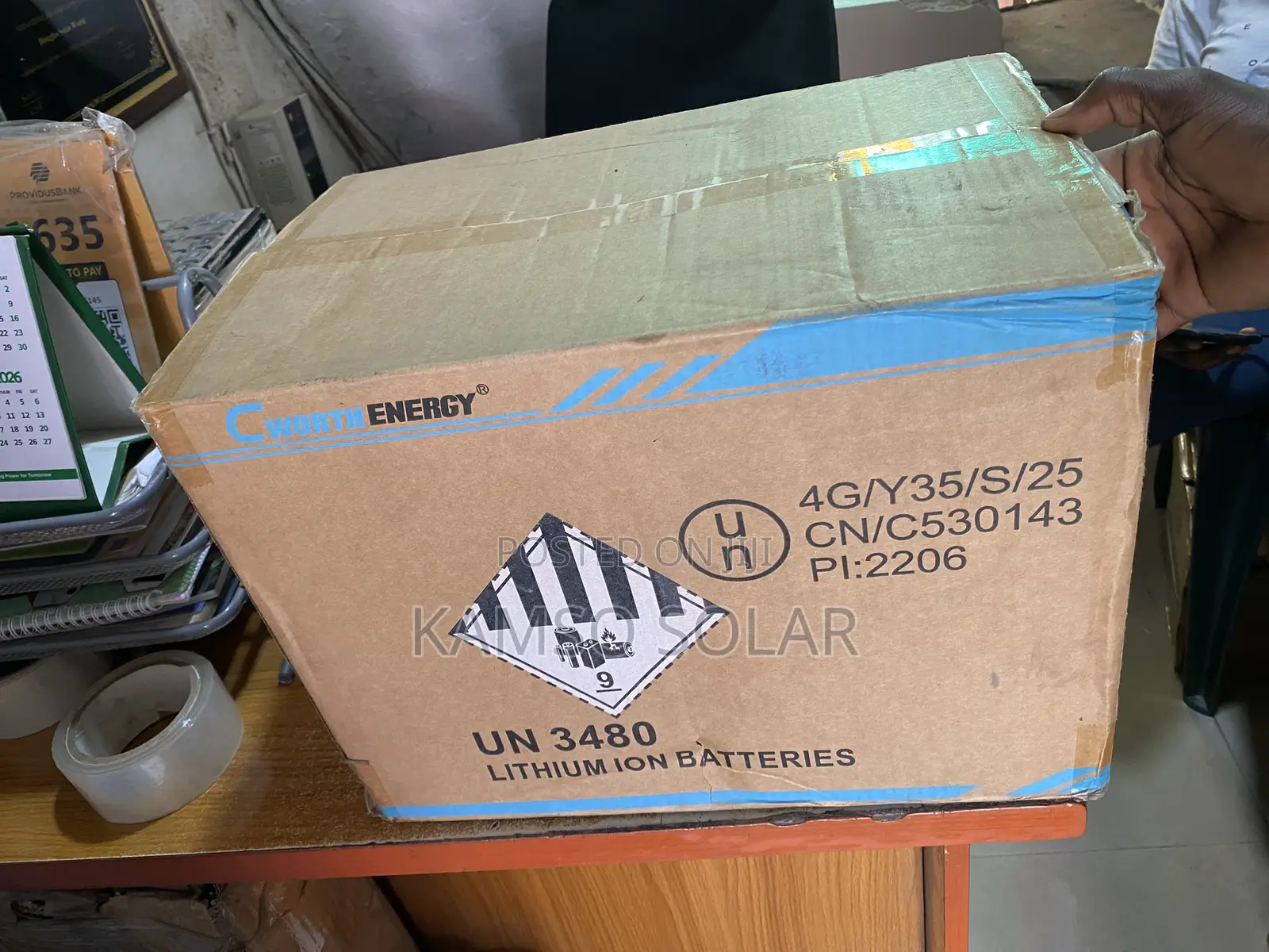 2.5kwh 12v Cworth Lithium Battery