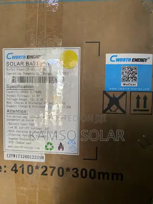2.5kwh 12v Cworth Lithium Battery