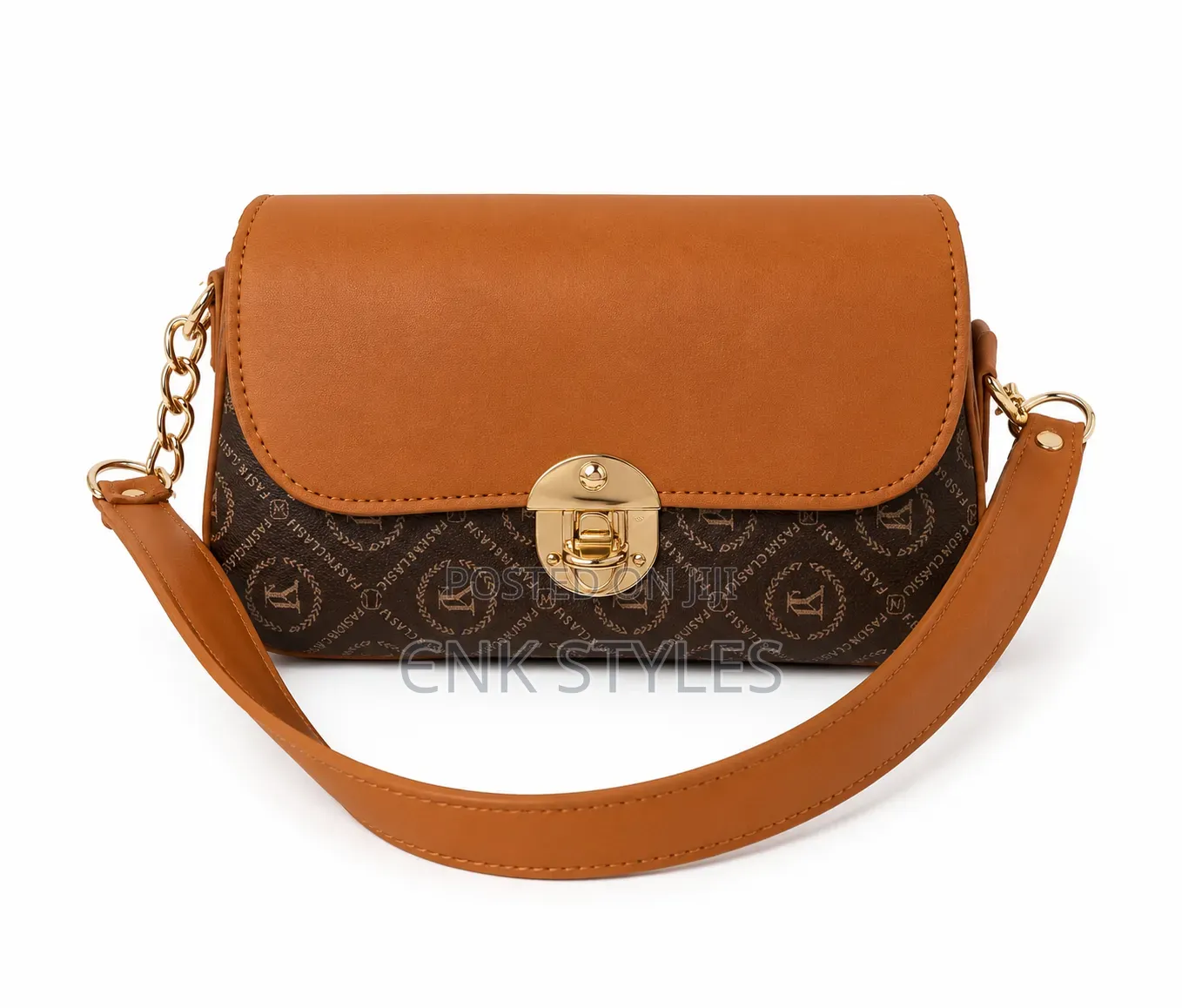 Monogram Flap Crossbody Bag
