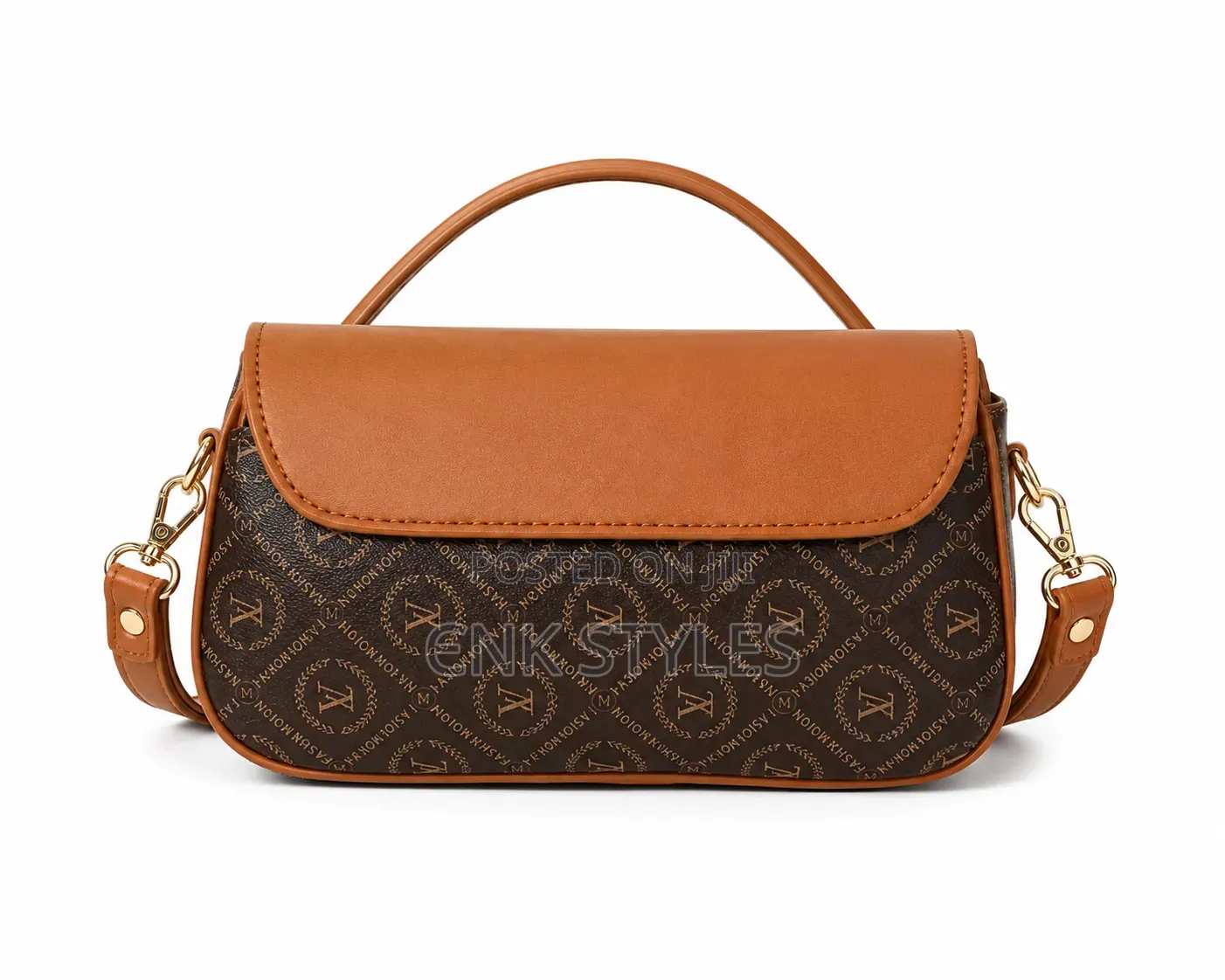 Monogram Flap Crossbody Bag