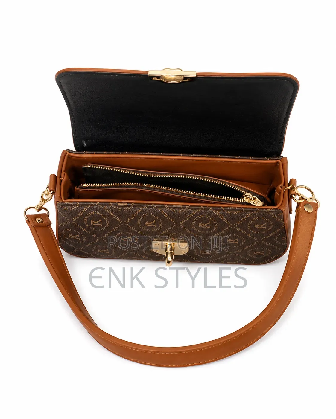 Monogram Flap Crossbody Bag