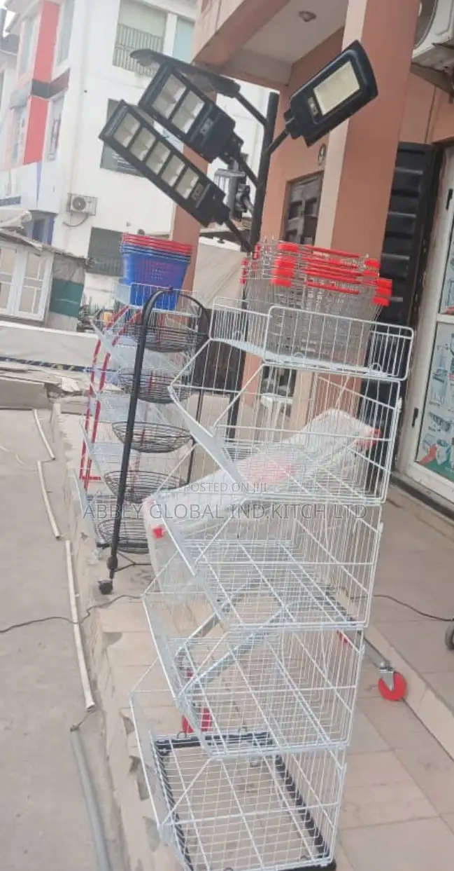 Biscuits Rack Trolley
